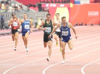 IAAF WORLD ATHLETICS CHAMPIONSHIPS, DOHA 2019. Day 6. 400 Metres. Decathlon