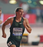 IAAF WORLD ATHLETICS CHAMPIONSHIPS, DOHA 2019. Day 6. 400 Metres. Decathlon. Ilya SHKURENYOV