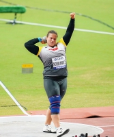 IAAF WORLD ATHLETICS CHAMPIONSHIPS, DOHA 2019. Day 7. Shot Put. Final. Bronze Medallist is 	Christina SCHWANITZ, GER