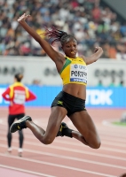 IAAF WORLD ATHLETICS CHAMPIONSHIPS, DOHA 2019. Day 9. Long Jump. Qualification. Chanice PORTER, JAM