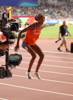 IAAF WORLD ATHLETICS CHAMPIONSHIPS, DOHA 2019. Day 9. 1500 Metres Silver World Champion is Sifan HASSAN, NED