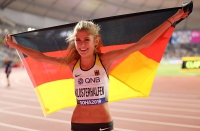 IAAF WORLD ATHLETICS CHAMPIONSHIPS, DOHA 2019. Day 9. 5000 Metres. Final. Bronza Medallist is Konstanze KLOSTERHALFEN, GER