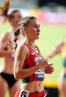 IAAF WORLD ATHLETICS CHAMPIONSHIPS, DOHA 2019. Day 10. 100 Metres Hurdles. Semi-Final. Elvira German, BLR