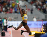 IAAF WORLD ATHLETICS CHAMPIONSHIPS, DOHA 2019. Day 10. Long Jump. Final. Chanice PORTER, JAM