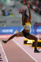 IAAF WORLD ATHLETICS CHAMPIONSHIPS, DOHA 2019. Day 10. Long Jump. Final. Chanice PORTER, JAM