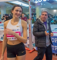 Mariya Lasitskene. Winner at Minsk Cristmas Cup 2019