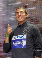Sergey Shubenkov. Silver Medallist World Championshops 19