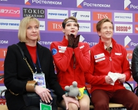 Rostelecom Cup 2019. Ice dance, Rhythm Dance. Anastasia SKOPTCOVA, Kirill ALESHIN (Russia)