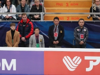 Rostelecom Cup 2019. Men, Free Program. Kazuki TOMONO, JPN. Coaches