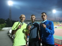 Russian Championships 2021, Cheboksary. Day 1. 5000 Metres Russian Champion Vladimir Nikitin. Silver Anatoliy Rybakov. Bronza Yevgeniy Kunts 