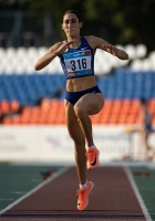 Russian Championships 2021, Cheboksary. Day 3. Triple Jump Winner. Yekaterina Koneva