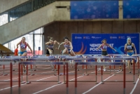 Russian Indoor Championships 2022, Moscow. 60 Metres Hurdles. Semi-Final