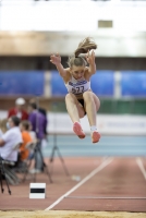 Russian Indoor Championships 2022, Moscow. 2 Day. Long Jump. Milana Sadovskaya 