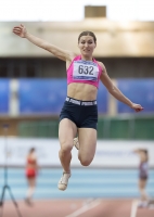 Russian Indoor Championships 2022, Moscow. 2 Day. Long Jump. Viktoriya Zhilina