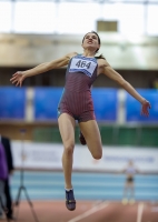 Russian Indoor Championships 2022, Moscow. 2 Day. Long Jump. Kristina Gurskaya
