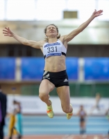 Russian Indoor Championships 2022, Moscow. 2 Day. Long Jump. Yekaterina Levitskaya