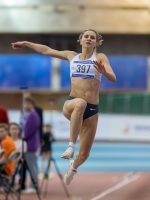 Russian Indoor Championships 2022, Moscow. 2 Day. Long Jump. Veronika Semashko