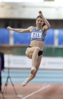 Russian Indoor Championships 2022, Moscow. 2 Day. Long Jump. Yelena Sokolova