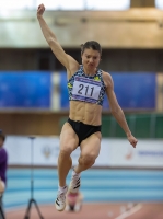 Russian Indoor Championships 2022, Moscow. 2 Day. Long Jump. Yelena Sokolova