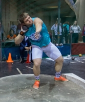 Russian Indoor Championships 2022, Moscow. 2 Day. Shot Put. Ilya Seliverstov