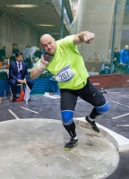 Russian Indoor Championships 2022, Moscow. 2 Day. Shot Put. Maksim Sidorov