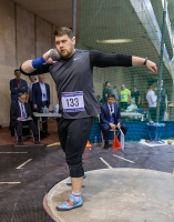 Russian Indoor Championships 2022, Moscow. 2 Day. Shot Put. Pavel Dergach
