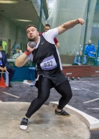 Russian Indoor Championships 2022, Moscow. 2 Day. Shot Put. Vadim Fomin