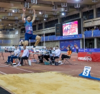 Russian Indoor Championships 2022, Moscow. 2 Day. Long Jump. Aleksandr Menkov