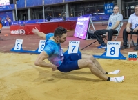 Russian Indoor Championships 2022, Moscow. 2 Day. Long Jump. Aleksandr Menkov