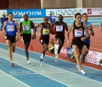 " " IAAF Indoor Permit Meetings. 600.