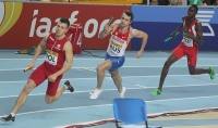 Семен Голубев. Чемпионат  мира в помещении 2012 (Стамбул). Эстафета 4х400м