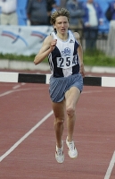 Екатерина Волкова - бежит к победе на Чемпионате России 2005