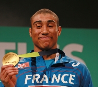Джимми Вико (Франция). Чемпион Европы в помещении 2013 (Гётеборг) в беге на 60м
